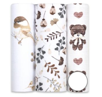 Vystyklų rinkinys kūdikiams "MIX - Teddy"