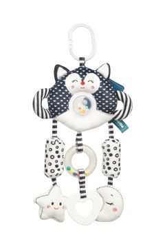 Pakabinamas žaislas kūdikiui "Owl pink" 