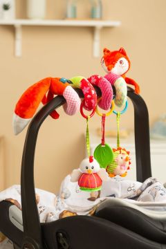 Minkštas žaislas spiralė kūdikiui "Octopus"