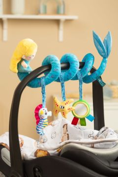 Minkštas žaislas spiralė kūdikiui "Octopus"