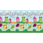 Bocioland minkštas lankstomas žaidimų kilimėlis 150x200 cm party BL120