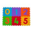 Minkšta dėlionė skaičiai 6 vnt.