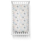 Ankras paklodė  su guma 120x60 ežiukas kiškis