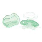 BabyOno silikoninis dantenų masažuoklis, nuo 3 mėn., žalias, 1008/03