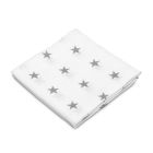 Sensillo vystyklas medvilninis, žvaigždutės, 70x80, 093