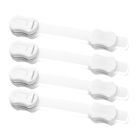 Babyono apsauga universali stalčiams ir šaldytuvui 4 vnt balta 1644