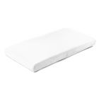 Sensillo paklodė su guma jersey, balta, 120*60, 2200