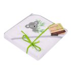 Bambusest rätik 100x100 cm "Koala" valge