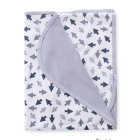 Bambusest kahepoolne pleed  "Arrows" 100x75cm 