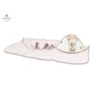 Beebi/ laste rätik "Giraffee" 100x100 cm  dusty pink 