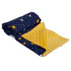 Pledas kūdikiui "Companions" 100x75cm  melsvas