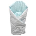 Ankras vokelis 80/80 rombai pilkas mėtinis