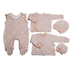 Komplekt vastsündinule 5-e osaline "Bear glamour beige"