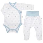 Beebiriided 2 osaline "Bear glamour mint" valge 