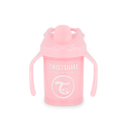 Twistshake puodelis mini rožinis nuo 4mėn 230 ml 78267