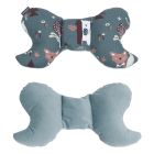 MamoTato pagalvė vežimėliui, zoo sodas, žalia