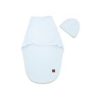 Beebi mähkimiskott "Leo" interlock soft baby blue