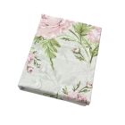 Paklodė su guma 120x60 "Golden goose pink"- medvilninė