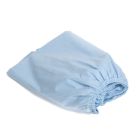 Kummiga voodilina "Soft blue" 60x120 - puuvil