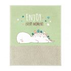 Beebi tekk  "Silky" 100x80 cm with Cosy clouds