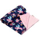 Beebitekk 100x75cm "Magic unicorns" roosa