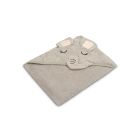 3D kapuutsiga vannilina "Elephant"100x100cm "frotte"