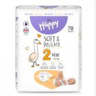 Mähkmed beebi BELLA Mini "2" 3-6kg 78 tk Soft&Delicate