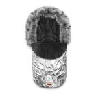 Šiltas miegmaišis - vokelis vežimėliui  "Combi" Black/Grey 