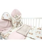 6-osaline vastsündinu komplekti "Giraffee" dusty pink