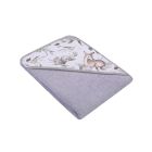 Beebi/ laste rätik "Deer" 80x80 cm "frotee" hall