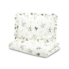 Patalynė kūdikiui 135x100 "Olive" su klostėmis