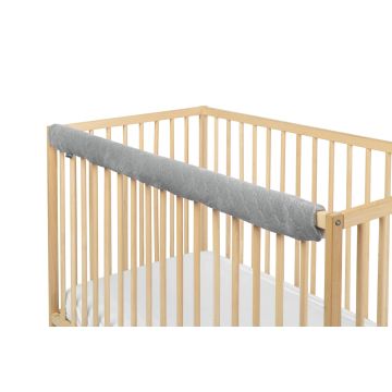 Voodipehmendus beebile  116 cm "UP Velvet grey" 