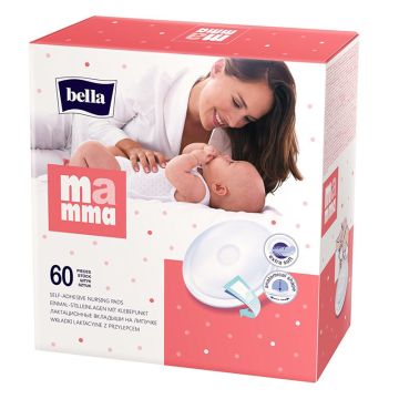 Ühekordsed rinnapadjad BELLA Mamma 60 tk