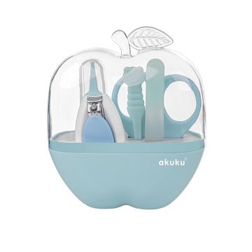 Küünehoolduskomplekt beebidele "Apple blue"