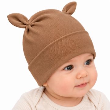 Puuvillane beebimüts "Cotton Coffee "
