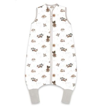 Beebi jalaosadega magamiskott "Teddy aviator beige" 2-2.5 TOG