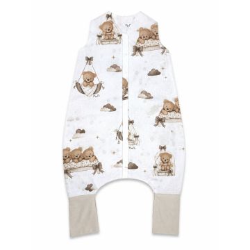 Beebi jalaosadega magamiskott "Lullaby beige" 2-2.5 TOG