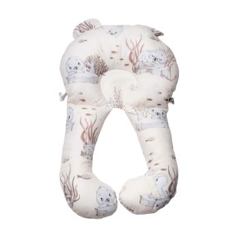 Ergonominė pagalvė kūdikiui - kokonas 45x70cm "Comfort" Rony