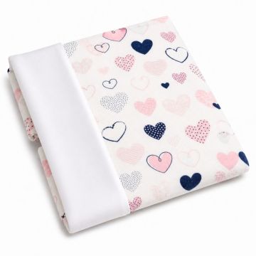 Vedelikukindlad linad 45x55cm "Pink hearts"