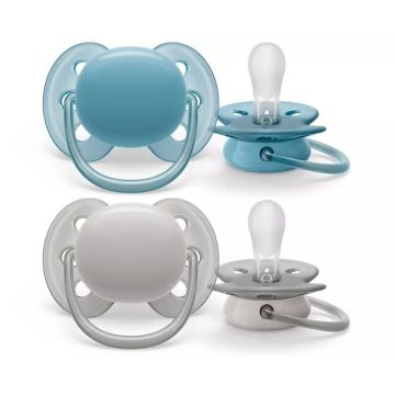Lutt AVENT "Ultra Soft" 6-18m 2 gab. blue