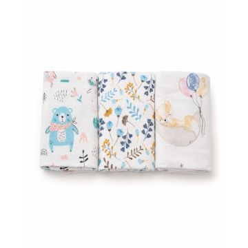Flanellist lapid komplektid 3tk "Nr. 3" 