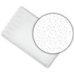 Ankras paklodė  su guma 160x80 žvaigždynas balta