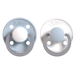 Rebael čiulptukai fashion mėlynas baltas  2vnt dydis 1