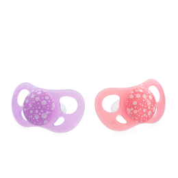 Twistshake čiulptukai 2vnt nuo 6 mėn rožinis violetinis 78289