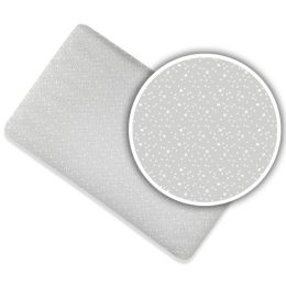 Ankras paklodė  su guma 160x80 žvaigždynas pilka