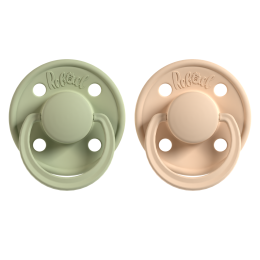 Rebael čiulptukai mono kreminis žalias 2vnt dydis 2