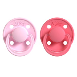 Rebael čiulptukai mono  rožinis  raudonas 2vnt dydis 2