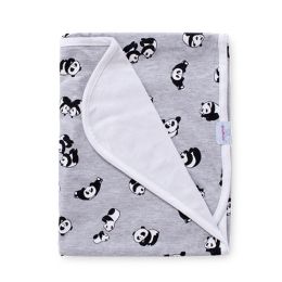 Bambusest kahepoolne pleed  "Panda" 100x75cm 