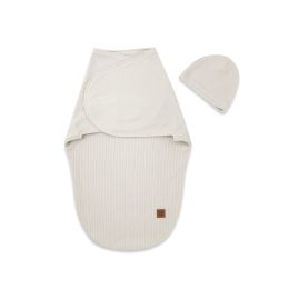 Beebi mähkimiskott "Leo" interlock soft beige