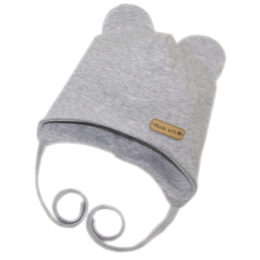 Beebi müts "Love" -Grey